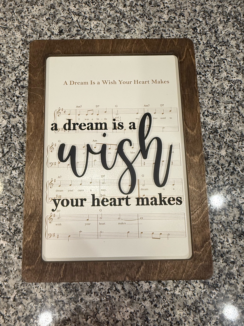 Castle Bound Supply Co Disney A Dream is a Wish… Magical Playlist Sign